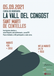 cartell Cursa la Vall del Congost